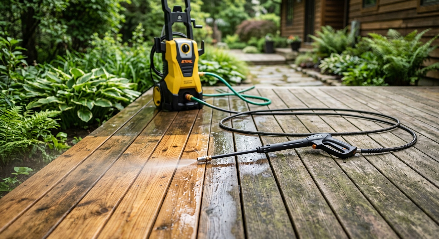 Deck cleaning tips
